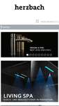 Mobile Screenshot of herzbach.com